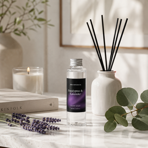 Diffuseur d'huiles essentielles à base de plantes 100% pures et biologiques, eucalyptus et lavande, longue durée, pour la décoration de bureau, la chambre à coucher, l'aromathérapie, OEM ODM - Product Image 4