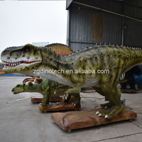Réplique de T-Rex animatronique artisanale de grande taille pour parc à dinosaures ou grande attraction de dinosaures décorée pour le plaisir des visiteurs