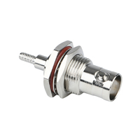 Connecteur BNC femelle étanche à sertir BNC-KY-1.5 RFvoton 50 ohms pour câble RG174 LMR316