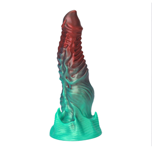 Consolador de silicona líquida suave y Flexible único, juguete sexual, tapón <span class=keywords><strong>Anal</strong></span> grande, juguete de masturbación de masaje para mujeres y hombres, juguete para adultos - Product Image 1