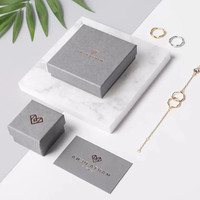 A1 Coffret de démarrage pour revendeur, avec boîte à bijoux coulissante à tiroirs, finition neutre sophistiquée, pour le rangement en magasin hors ligne