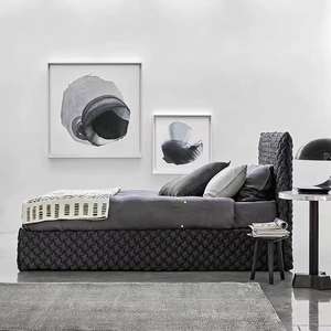 เบาะรองนอนสำหรับวิลล่าสุดหรูและเบาะกำมะหยี่คุณลักษณะการนวดราชา/ราชินี - Product Image 2