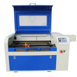 Nueva Máquina de Grabado y Corte Láser CO2 de Sobremesa <span class=keywords><strong>CNC</strong></span> <span class=keywords><strong>con</strong></span> Enfriamiento por Agua, Corte Rápido para Acrílico, Madera, Metal, Plástico 4060 - Product Image 1