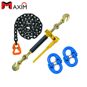 20ft Long G80 Transport Binder Chain With Grab Hook