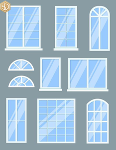 Fenêtre architecturale encadrée en verre fixe en <span class=keywords><strong>aluminium</strong></span> carré minimaliste haut de gamme pour coin lecture ou escalier - Product Image 2