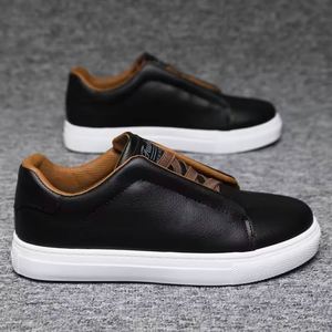 Chaussures de style décontracté en cuir véritable de haute qualité 2024, baskets tendance, chaussures de skate pour hommes - Product Image 6