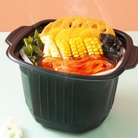 Vente en gros de plats instantanés à réchauffer soi-même, petit fondue chinoise épicée végétarienne Haidilao à cuisson automatique 400g