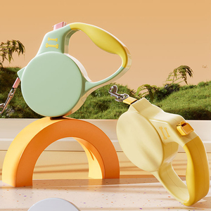 Laisse rétractable en nylon durable de 3m pour animaux de compagnie, durable et à la mode pour une utilisation quotidienne, commande en gros adaptée aux animaux de compagnie - Product Image 1