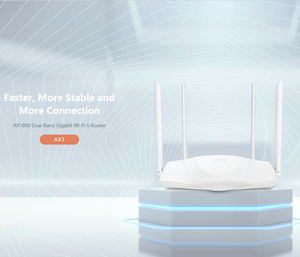 Router Gigabit <span class=keywords><strong>WiFi</strong></span> 6 Tenda AX1800 <span class=keywords><strong>AX3</strong></span> 3000Mbps Inalámbrico de Doble Banda 2.4/5G OFDMA MU-MIMO IPv6 Seguridad con Router de Alimentación - Product Image 3