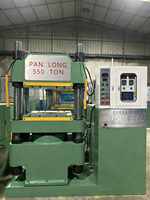 Machine automatique de production de vaisselle en mélamine 550 tonnes, contrôle PLC, pression stable, moulage précis, rendement élevé