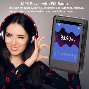 Reproductor MP4 con Pantalla Táctil de 2.8 Pulgadas, Bluetooth, Altavoz Integrado, Radio FM, Grabación de Voz, Libro Electrónico, Reproducción de Video, Portátil, de Bolsillo - Product Image 3