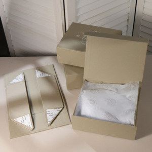 Boîte cadeau pliable, emballage en carton pliable avec fermeture magnétique, boîte cadeau pliable - Product Image 1