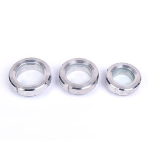 Mirilla Sanitaria de Acero Inoxidable de Grado Alimenticio 304/316, Mirilla con Unión Roscada Soldada, Categoría de Producto: Tuberías de Acero Inoxidable - Product Image 4