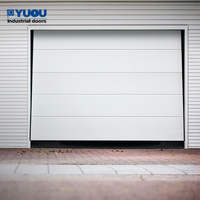 Almacén de fábrica logístico automático y puerta de elevación vertical de acero seccional industrial de fácil operación