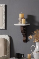 Étagère murale en bois de corbeau flottant sculpté à la main personnalisée, présentoir, cadre en bois, décoration de la maison, étagère murale suspendue