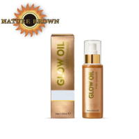 Biologische Veganistische Zelfbruinende Olie Zonwerende Bronzer Crème Met Zonnebrandolie