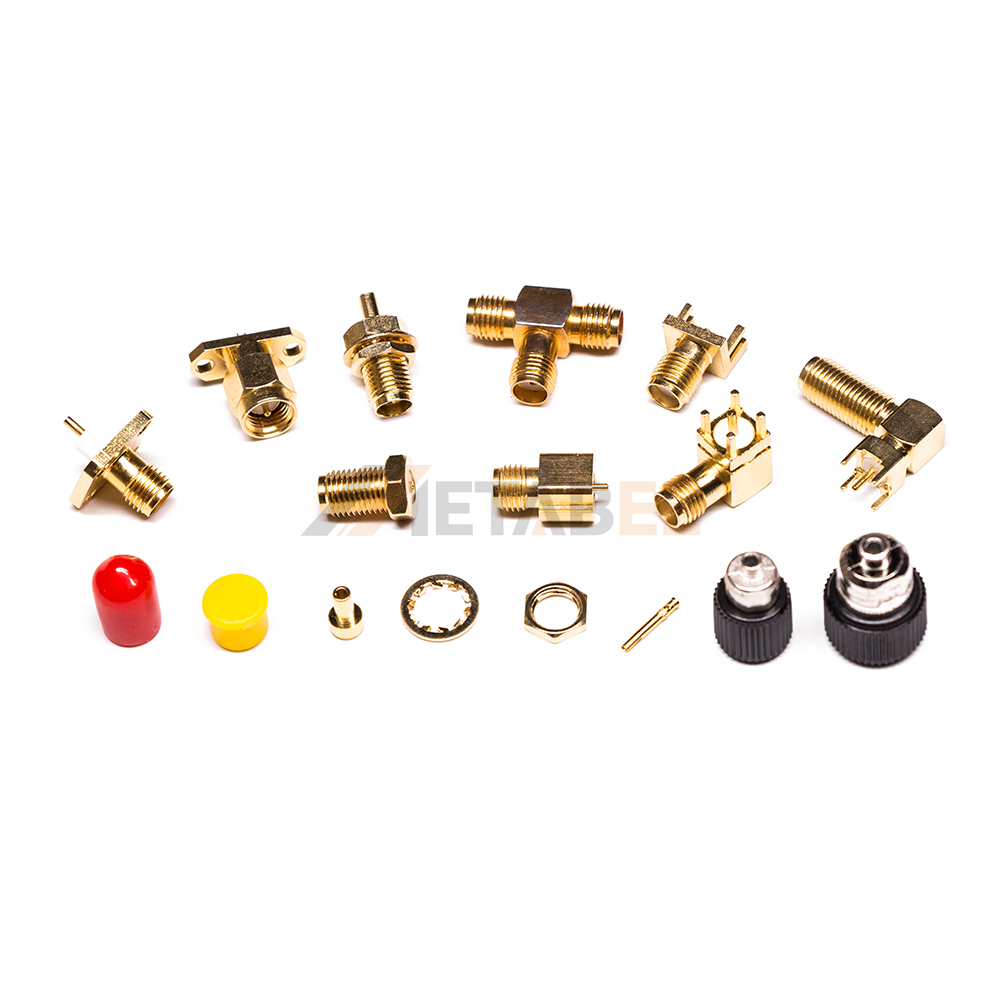 SMA / SSMA Jack Bulkhead Mount, IP67 Waterproof Interface