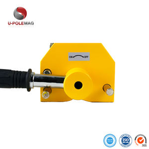 Elevador de imán industrial del fabricante de 20 años de China, 100Kg, 6000Kg de capacidad, elevador de tapa de alcantarilla magnético permanente, un imán - Product Image 4