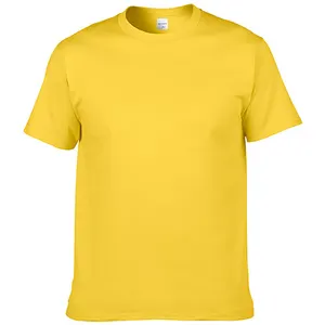 Groothandel Mannen T-shirt 100% Katoen T-shirt Blank Outdoor Wear Custom Man Apparel