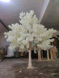 실내 벚꽃 나무 꽃 버드나무 대형 장식 인공 등나무 웨딩 센터피스 트리 - Product Image 6