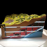Diseño de Modelos 3D de Plástico Personalizados de Alta Gama, Modelos a Escala de Villas Industriales Modernas con Servicio de Fábrica para Hoteles, Solución Integral