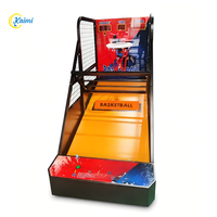 KAIMI Machine de tir de basket-ball pliable pour sports d'intérieur, à monnayeur, machine de jeu d'arcade de rue, à fort potentiel de profit