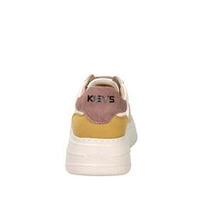 Zapatillas deportivas Keys Donna K 11211 Beige con plataforma gruesa - Product Image 4