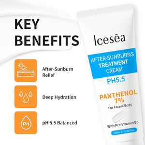 Crema OEM 7% Pantenol para Alivio de Quemaduras Solares, Reparadora, Hidratante, Cuidado Post-Solar para Piel Seca y Dañada, Marca Privada - Product Image 4