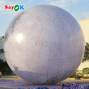 Sayok, globo de bola de planetas inflables gigantes personalizados, globo inflable tierra Luna Marte Saturno <span class=keywords><strong>planeta</strong></span> para Decoración - Product Image 5