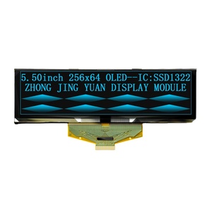 Módulo de pantalla OLED monocromática de 5,5 pulgadas, 256 × 64, controlador SSD1322, interfaz paralela SPI, pantalla OLED - Product Image 2