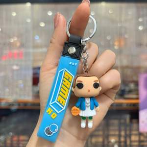 Nuevo Éxito de Ventas, Llavero LED Seguro con Diseño de Flor Comedora de Hombres, Muñeco de Dibujos Animados de Cobre, Colgador para Mochila Escolar - Product Image 4