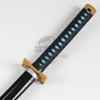 Pas cher ninja arme sécurité bambou katana épée jouet pour Tokitou Muichirou cosplay
