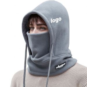 Gorro y Bufanda Integrados Sport Stock para Hombre, Gorro Leifeng Térmico para Invierno y Actividades al Aire Libre - Product Image 1