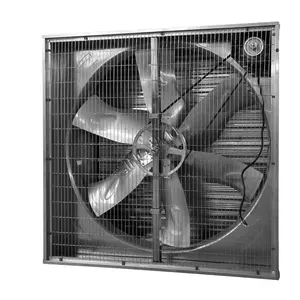 Ventilador extrator de madeira para venda, ventilador industrial de metal fixado na parede para exaustor de aves, para venda