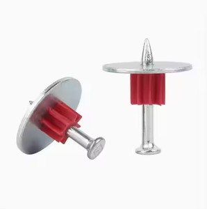 Clavos de Fijación de Malla de Acero Galvanizado de Alta Dureza 301/301T, Punta de Cincel, Cabeza Plana, 9mm, Vástago Liso, para Concreto, Empaquetados en Cartón - Product Image 3