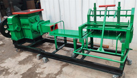 Mini extrudeuse de briques rouges, machine à briques en terre cuite, prix de la machine à fabriquer des briques en argile