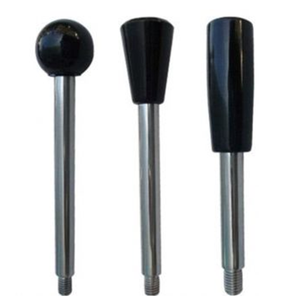 Poignée <span class=keywords><strong>conique</strong></span> à tête sphérique en aluminium usinée CNC, avec levier de changement de filetage pour hommes, à votre design, 50 pièces - Product Image 3