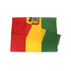 <span class=keywords><strong>Bandera</strong></span> de <span class=keywords><strong>Bolivia</strong></span> Roja, Amarilla y Verde en Stock, 100% Poliéster de 3x5 pies, Lista para Enviar - Product Image 2
