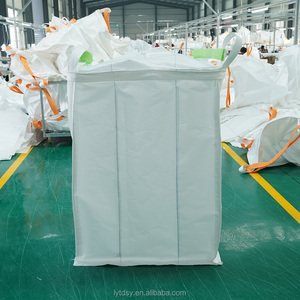 Sac de stockage pour déchets de construction, sac en polypropylène tissé robuste pour <span class=keywords><strong>ciment</strong></span> et <span class=keywords><strong>gravier</strong></span>, <span class=keywords><strong>Big</strong></span> <span class=keywords><strong>Bag</strong></span> Fibc à 4 boucles de levage - Product Image 5