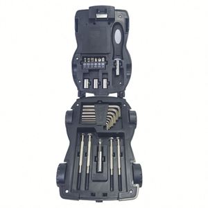 Trousse à outils personnalisée en forme de voiture avec lampe torche LED pour réparation automobile - Cadeau promotionnel idéal et personnalisé - Product Image 3