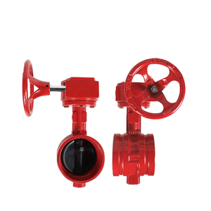 टरबाइन ग्रोव तितली वाल्व XD381X-16Q डक्टाइल आयरन मैनुअल पानी फायरफाइटिंग क्लैंप प्रकार सिग्नल वाल्व - Product Image 3