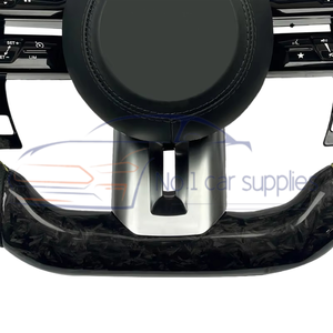 Volant de direction modifié en fibre de carbone forgée de luxe pour Mercedes Benz C GLC E S CLS <span class=keywords><strong>AMG</strong></span> ZC-222-T-Y-191 - Product Image 6