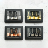 Kit de 4 becs verseurs rapides pour bouteilles de vin OEM, en acier inoxydable 304, accessoires de barman pour whisky et vodka