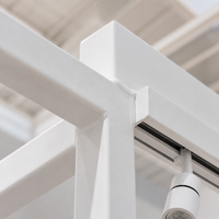 Estructura de Acero de Gran Envergadura y Elegante Diseño para Galería de Arte Moderno y Sala de Exposiciones, Construcción de Espacio Creativo