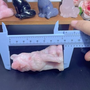 Artesanía de Cristal Tallada en Forma de Animales, Mezcla de Materiales, Zorro y <span class=keywords><strong>Lobo</strong></span>, para Decoración Fengshui, Venta Caliente de Fábrica, Nuevo - Product Image 6