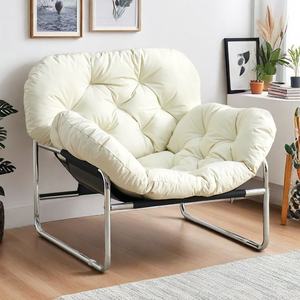 Rocker bohemio moderno <span class=keywords><strong>para</strong></span> sala de estar y balcón, durmiente <span class=keywords><strong>para</strong></span> una sola persona con estética minimalista | Dropshipping fácil - Product Image 2