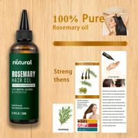 Huile de soin capillaire pour tresses, biotine, gingembre, romarin, vegan, bio, marque privée, anti-chute, stimulant la croissance, sérum pour femmes et hommes noirs