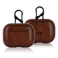 Étui de protection intégré en similicuir monobloc Pro2 pour écouteurs Bluetooth Apple transfrontaliers