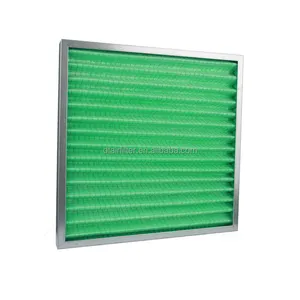 Merv 8 G4 Pre Air Filter Galvanized Sheet with Pleated Panel Mesh Cover for HVAC Air Filters