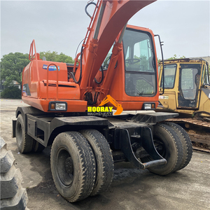 Excelente Precio, Excavadora de Ruedas Usada Doosan DH150W-7 DH210W-7 DX60W DX210W HYUNDAI R210W-9 en Venta, Excavadora Daewoo DH150-7 - Product Image 3